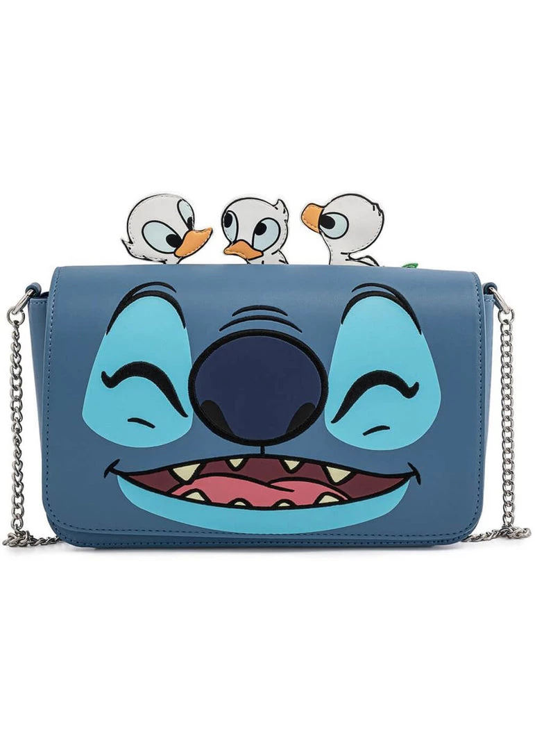 Loungefly Disney Lilo And Stitch Duckies Shoulderbag New In