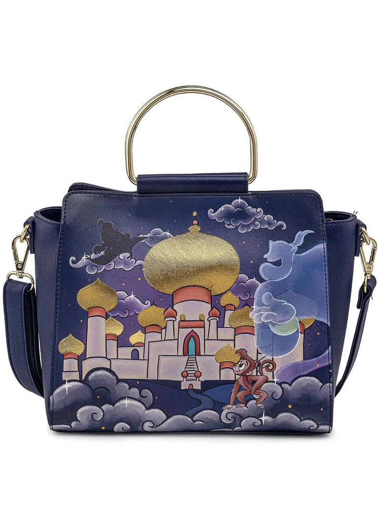 New In Loungefly Disney Princess Jasmine Castle Shoulderbag