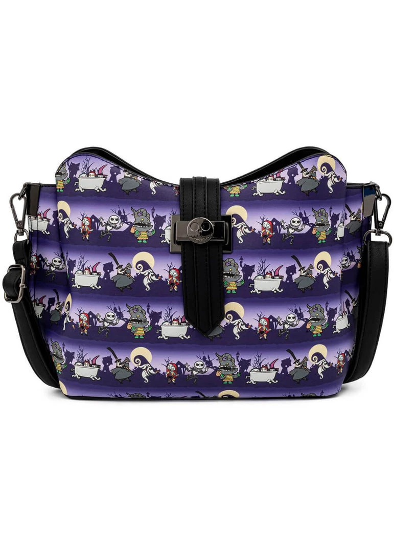 New In Loungefly Disney Nightmare Before Christmas Halloween Line Shoulderbag