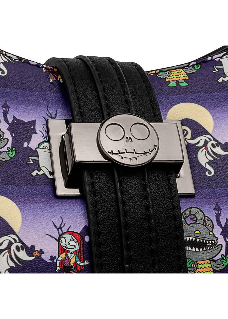 New In Loungefly Disney Nightmare Before Christmas Halloween Line Shoulderbag