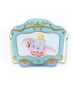 New In Loungefly Disney Dumbo 80th Anniversary Train Car Shoulderbag