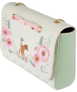Loungefly Disney Bambi Spring Time Gingham Bag Green