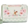 Loungefly Disney Bambi Spring Time Gingham Bag Green
