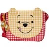 Loungefly Disney Winnie The Pooh Gingham Crossbody Bag Yellow