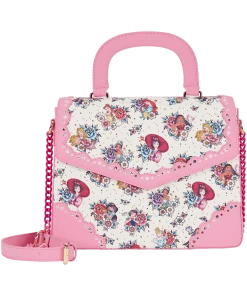 Loungefly Disney Princess Tattoo AOP Bag Multi New In