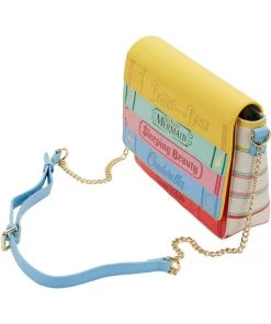 Loungefly Disney Princess Books Classic Crossbody Bag Multi