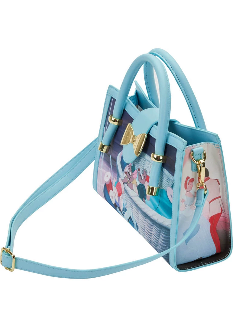 Loungefly Disney Cinderella Princess Scene Crossbody Bag Multi New In