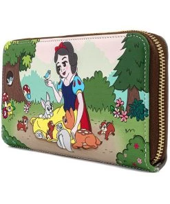 New In Loungefly Disney Snow White And The Seven Dwarfs Multi Scene Wallet