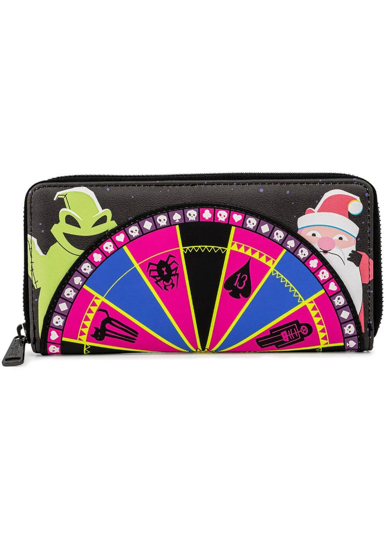Loungefly Disney Nightmare Before Christmas Oogie Boogie Wheel Wallet New In