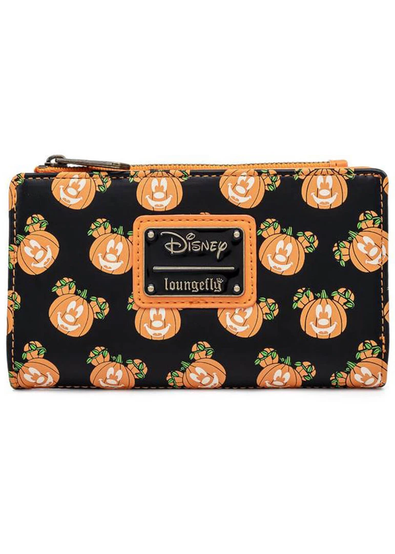 Loungefly Disney Mick-O-Lantern Wallet New In