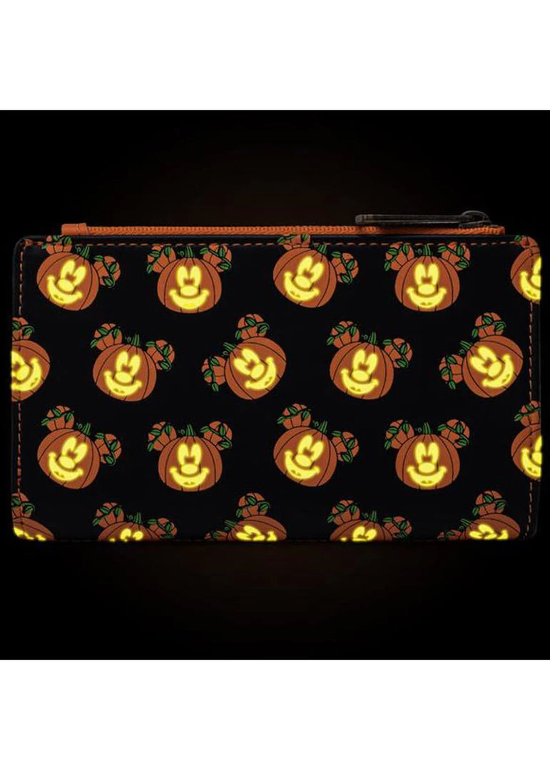 Loungefly Disney Mick-O-Lantern Wallet New In