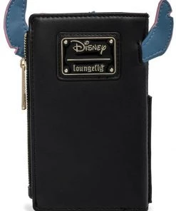 New In Loungefly Disney Lilo And Stitch Vampire Bow Tie Wallet