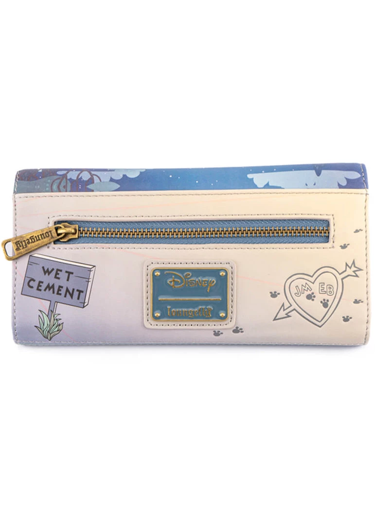 Loungefly Disney Lady And The Tramp Wet Cement Wallet New In