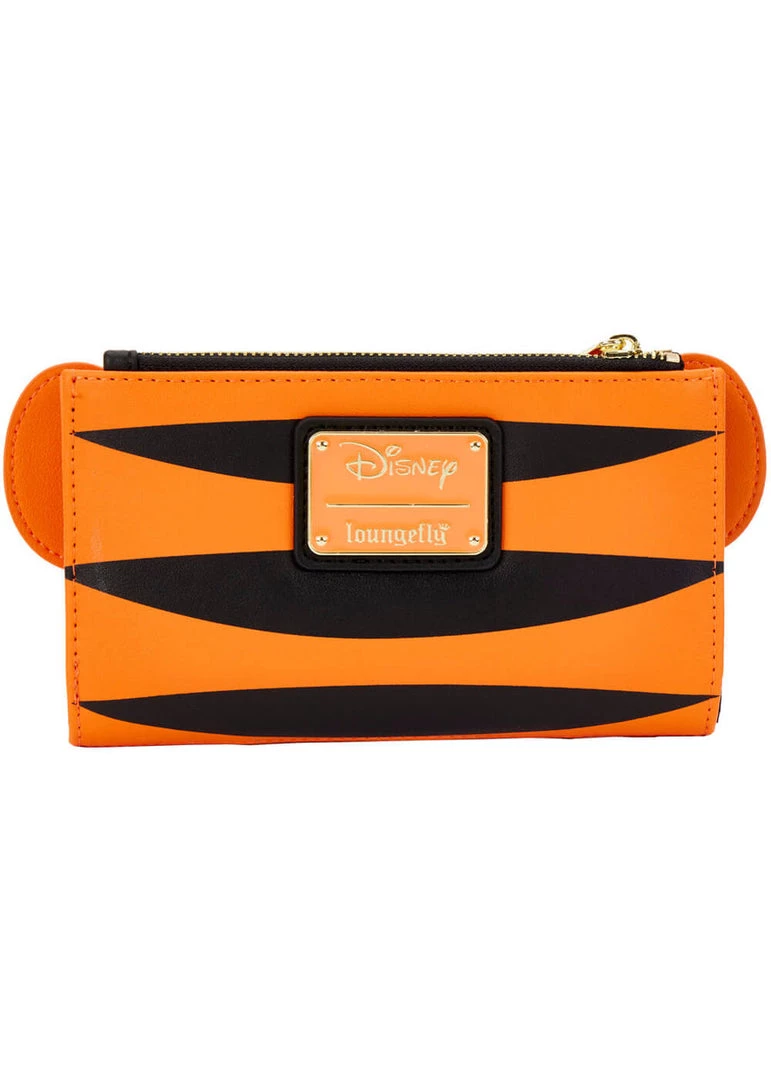New In Loungefly Disney Winnie The Pooh Tigger Cosplay Wallet Orange