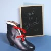 Lulu Hun Gemma 40's Boots Navy New In