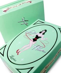 New In Lulu Hun Moria Pom Pom Sandals Black