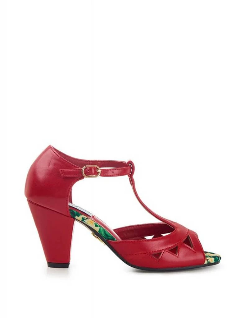Lulu Hun Veronica 50's Pumps Red