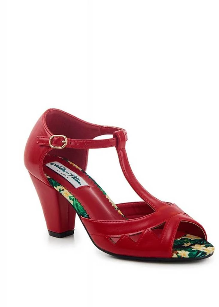 Lulu Hun Veronica 50's Pumps Red