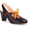 New In Lulu Hun Juanita 40's Pumps Black