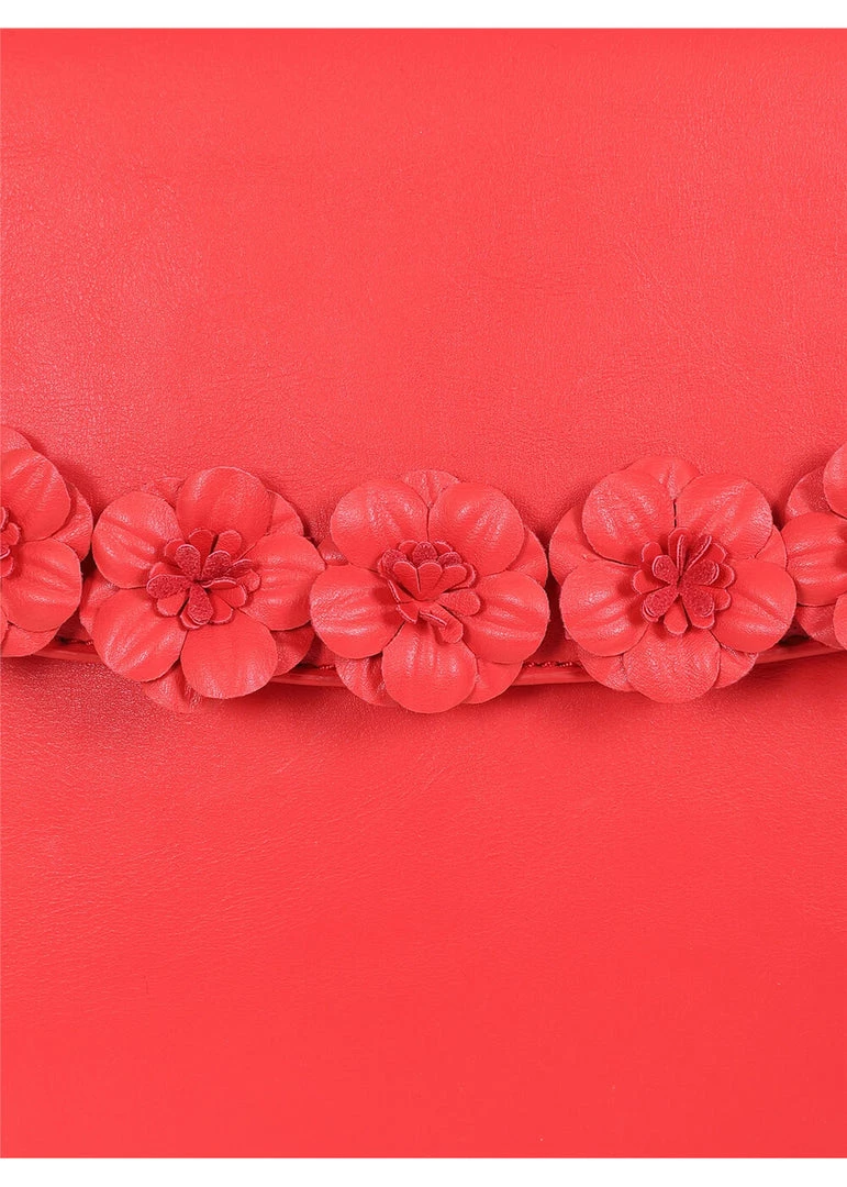 New In Lulu Hun Zoe Floral 50's Handbag Red