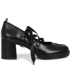 Lulu Hun Chandra Moon 60's Pumps Black New In