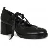 Lulu Hun Chandra Moon 60's Pumps Black New In