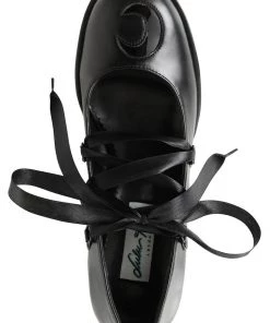 Lulu Hun Chandra Moon 60's Pumps Black New In