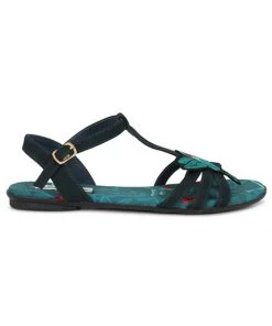 New In Lulu Hun Lottie Hummingbird Sandals Blue