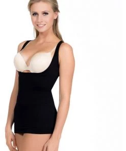 Magic Bodyfashion Push-Up Camisole Body Black New In