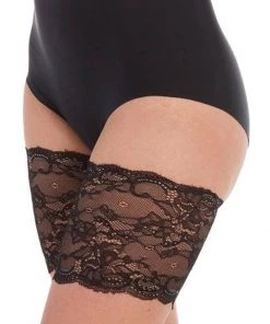 Magic Bodyfashion Be Sweet To Your Leg Lace Thigh Bands Black New In