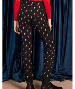 New In Minueto David Thunderbolt 70's Trousers Black