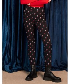 New In Minueto David Thunderbolt 70's Trousers Black