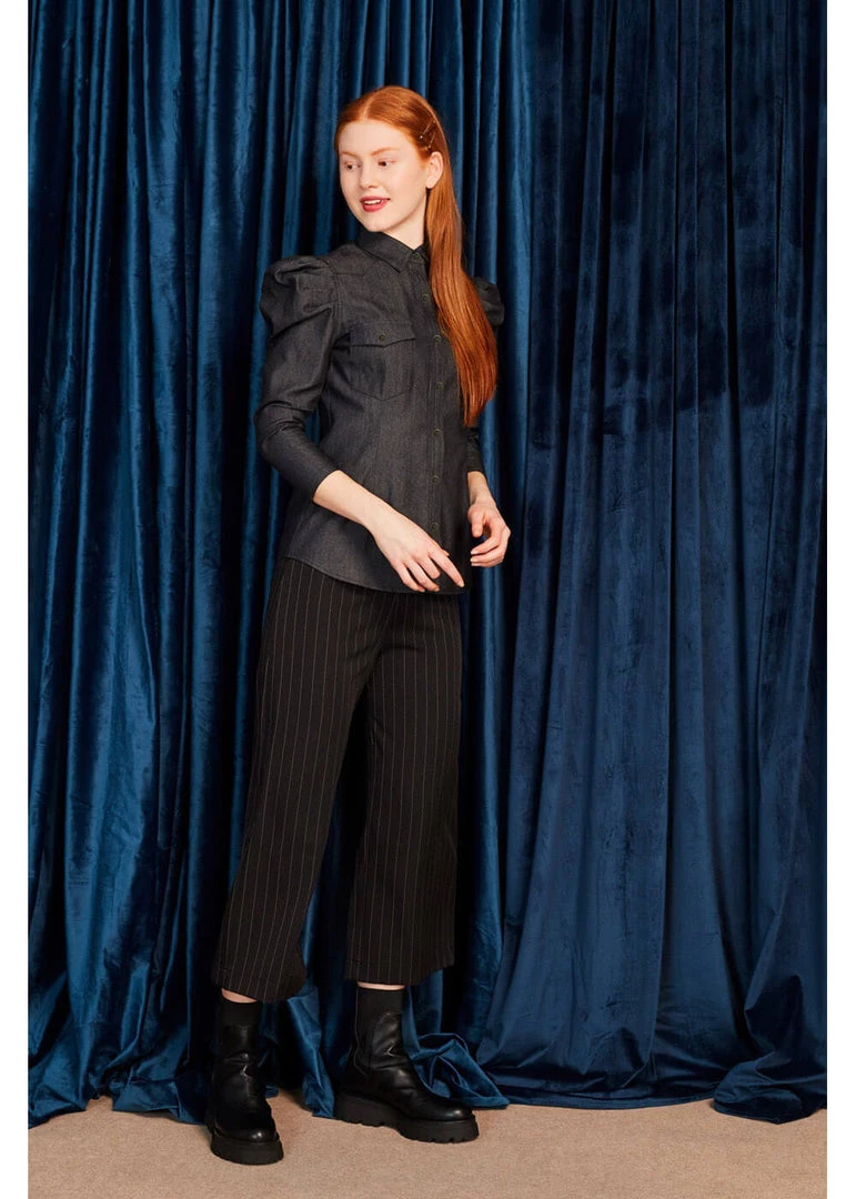 Minueto Live Denim 70's Shirt Black