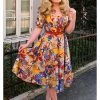 Miss Candyfloss Danica Floral 50's Swing Dress
