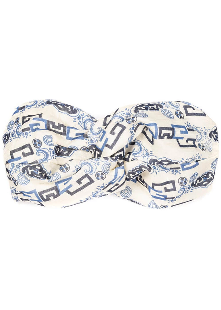 One Hundred Stars Giant Willow Headband Blue