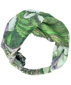 One Hundred Stars Hydrangea Headband Lime Green