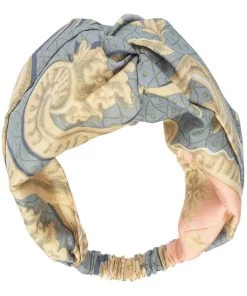 One Hundred Stars Rococo 70's Headband Grey New In