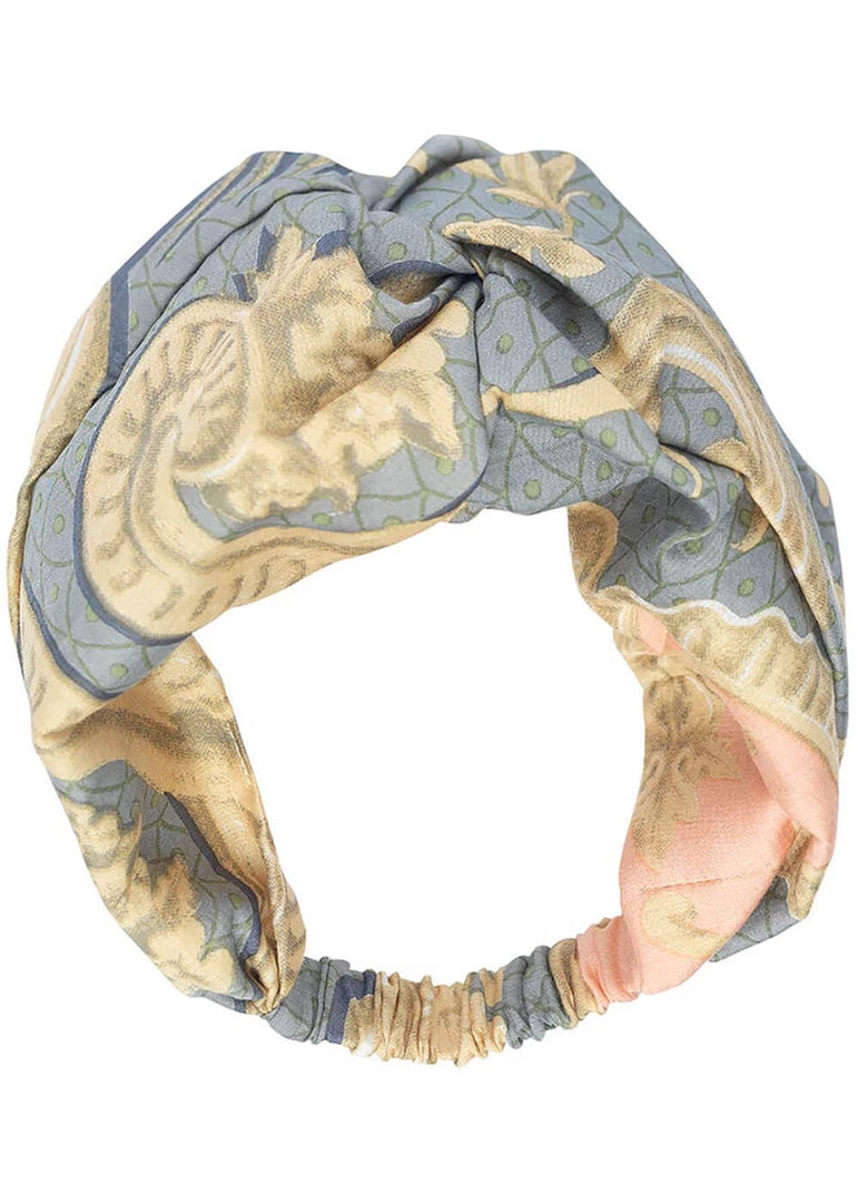 One Hundred Stars Rococo 70's Headband Grey New In