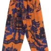 New In One Hundred Stars Giant Willow Crepe Trousers Orange