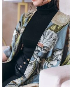 One Hundred Stars Iris Throwover Grey New In