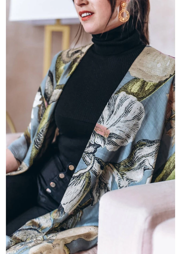 One Hundred Stars Iris Throwover Grey New In