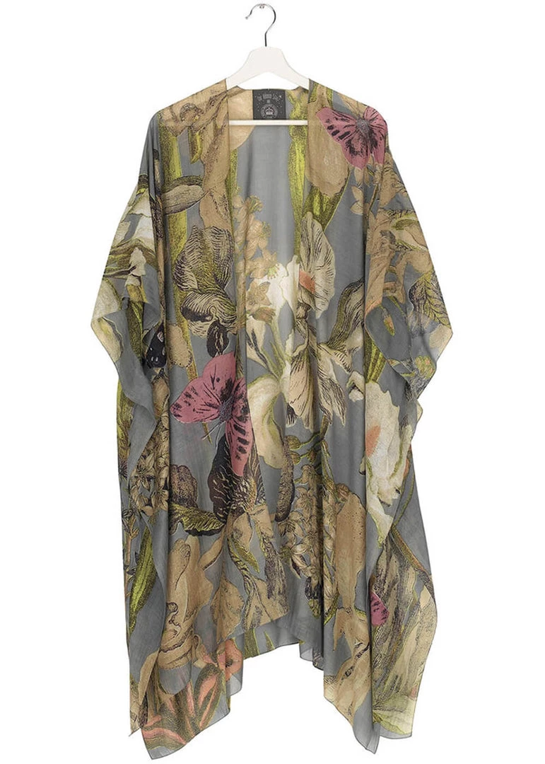 One Hundred Stars Iris Throwover Grey New In