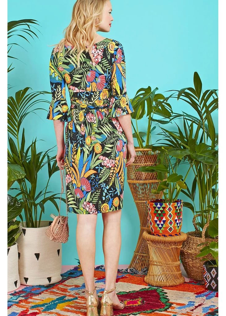 Onjenu Tammy Antheia 70's Dress Black New In