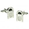 Onyx Art Men Cufflinks Jukebox Silver New In