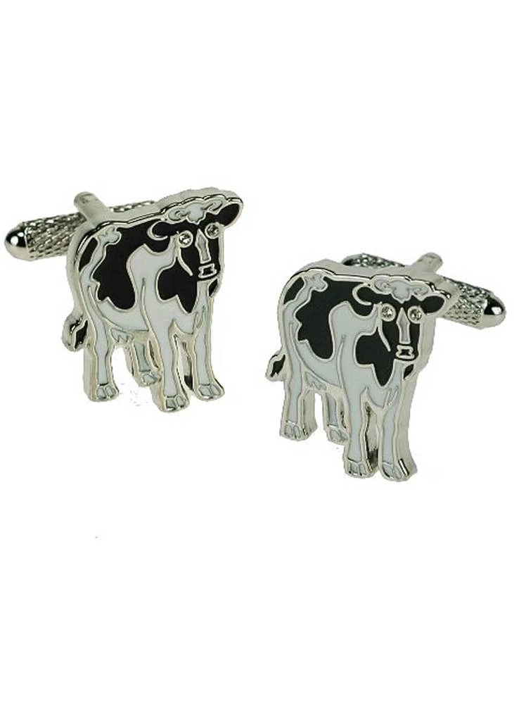 Onyx Art Mens Cufflinks Cow New In