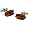 New In Onyx Art Mens Cufflinks Hot Dog