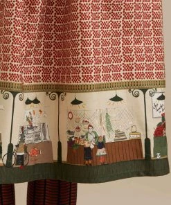 Palava Cynthia Farmers Market 50's Dress Rust New In