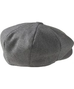 Peaky Blinders Newsboy Pinstripe Cap Grey New In
