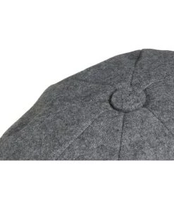 Peaky Blinders Newsboy Melton Cap Grey New In