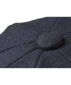 Peaky Blinders Newsboy Melton Cap Navy Blue New In